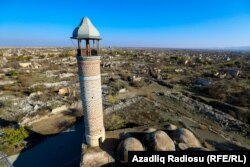 Развалины города Агдам в Нагорном Карабахе. Азербайджанские военные заняли этот город и еще несколько других районов, которые контролировала Армения. 24 ноября (Радио Озодлик)