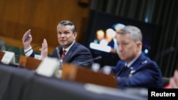 Министр обороны США Пит Хегсет в Конгрессе / Reuters