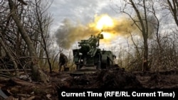 Украинские военные вблизи Покровска