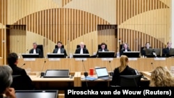 Заседание суда по крушению рейса MH17 в Нидерландах