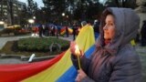 Moldova - Protests against Igor Dodon's victory in the presidential elections, 14 November 2016