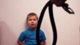 Child beating farthers beats son 
