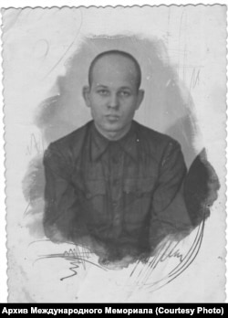 Симонас Нарбутас, заключенный ОЛП-16, пос. Сосновка, Ухтинскаий район, 1948 г., архив Международного Мемориала