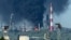 RUSSIA --- Ukrainian Drones Strike Oil Refinery Deep Inside Russia In Syzran