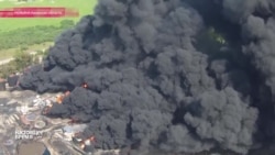 В пожаре на нефтебазе под Киевом погибли 4 человека
