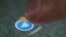The Telegram app logo is seen on a smartphone -generic
