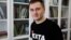 POLAND -- Warsaw-based Belarusian blogger Stsyapan Putsila, known under the pseudonym NEXTA, poses during an interview with Reuters, in Warsaw, August 28, 2020