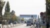 Kyrgyzstan - Kazakhstan - the border. Checkpoint Ak jol. 13 October, 2017