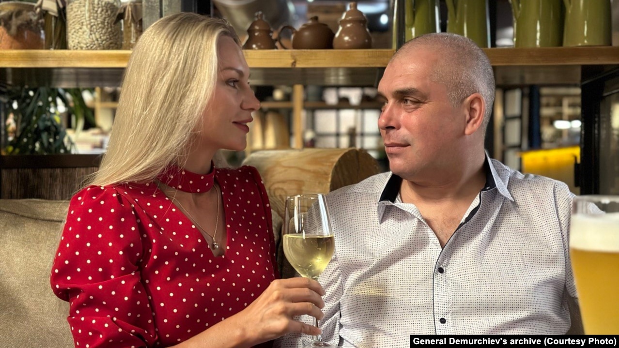 Роман Демурчиев с женой Александрой