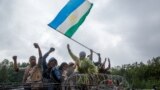 Участники акции протеста против разработки шихана Куштау в Башкирии, 16 августа 2020 года. Фото: ТАСС