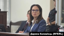 Ирина Мудрая в зале суда, 24 августа 