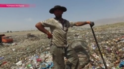 20 га отходов, где пасется скот и роются люди: сюда свозят мусор со всего Душанбе