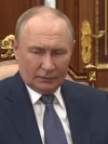 Путин на встрече с губернатором ЕАО Марией Костюк в Кремле, 20 августа 2025 года

