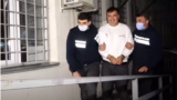 Georgia -- Mikheil Saakashvili detained in Tbilisi
