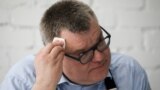 Belarus — Potential presidental candidate Viktar Babaryka (Viktor Babariko) at the press conference. Photo by Andrei Shauliuha. Minsk,11JUN2020
