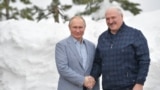 Владимир Путин и Александр Лукашенко в Сочи, 22 февраля 2021 года