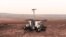 An artist rendering of the European-Russian ExoMars rover