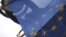 Romania, view of Sibiu, EU summit, European flag, 9 May 2019