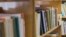 children's library in russia - shelves and books