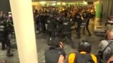 В Барселоне второй день продолжаются протесты из-за приговора каталонским лидерам
