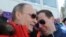 Владимир Путин и Дмитрий Медведев на Олимпиаде в Сочи