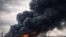 Aftermath of the Ukrainian drones strike on Ust Luga port oil depot, Leningrad Oblast