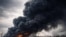 Aftermath of the Ukrainian drones strike on Ust Luga port oil depot, Leningrad Oblast