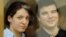 Никита Тихонов и Евгения Хасис в суде в 2011 году 