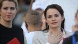 Сторонники Тихановской митингуют в Минске. Вечер с Ириной Ромалийской