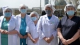 Kyrgyzstan - chui region - COVID-19 - GENERIC - hospital - Sadyr Japarov
President of the Kyrgyz Republic Sadyr Japarov today, April 15, 2021, inspected the readiness of medical institutions in Bishkek and Chui region for a possible third wave of the coro