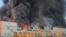 Wildberries hub on fire, Saint Petersburg 24/07/26