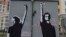A mural on the side of a Minsk apartment building of two deejays who were jailed for spinning a song by Soviet rock legend Viktor Tsoi has become a flash point in the standoff between Alyaksandr Lukashenka and his opponents. 