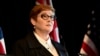 AUSTRALIA -- Australian Minister for Foreign Affairs and Women Senator Marise Payne during a joint media conference for the Australia-United States Ministerial Consultations (AUSMIN) at State Parliament, in Sydney, August 4, 2019