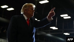 Президент США Дональд Трамп в Оклахоме, 1 октября 2026 года. Фото AFP