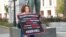 Activists turned out to support Konstantin Kotov.