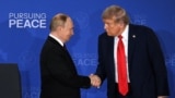 Трамп и Путина на встрече на Аляске 15 августа 2025 года 