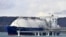 RUSSIA -- Grand Mereya carrier at LNG jetty, Sakhalin II project