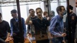 Обвиняемые по делу в "Сети" в суде в Пензе 10 февраля 2020 года. Фото: AP