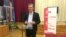 Belarus - The chairman of the movement "For Freedom" Yuras Hubarevich met with voters. Minsk, 12Feb2018