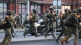 Belarus -- police shoots at journalists, Nasha Niva journalist Natallia Lubnieuskaja wounded