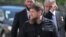  RUSSIA – MOSCOW, MAY 7, 2018: Ramzan Kadyrov (front), head of Russia's Chechen Republic, Chechen Parliament Chairman Magomed Daudov (L), and State Duma member Adam Delimkhanov (R) arrive for an inauguration of Vladimir Putin as President of Russia at the