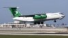 Turkmenistan Airlines Ilyushin Il-76TD [EZ-F428] taking off quite early from runway 13