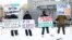 Протесты в Киеве против участия в выборах президента Украины Юлии Тимошенко 