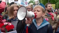 9 мая в Киеве: пророссийский "Бессмертный полк" и акции украинских националистов