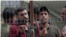 Illegal (most likely, Iraqi) migrants in camp at Rudninkai, Lithuania