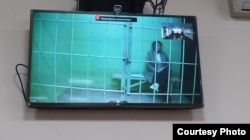 Мария Бонцлер по видеосвязи в суде