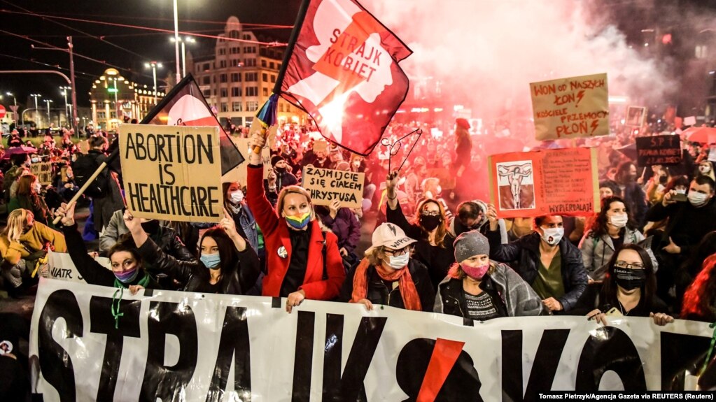 Протест во Вроцлаве 26 октября