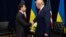 U.S. – President of Ukraine Volodymyr Zelensky (left) and US President Donald Trump. New York, September 25, 2019