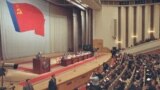 Soviet Union -- Boris Yeltsin speaks at an extraordinary meeting of the Supreme Council in Moscow, 21Aug2010