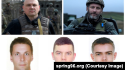 Слева направо: Вадим Кабанчук, Павел Шурмей, Алексей Ковальчук, Алексей Назаров и Денис Прохоров